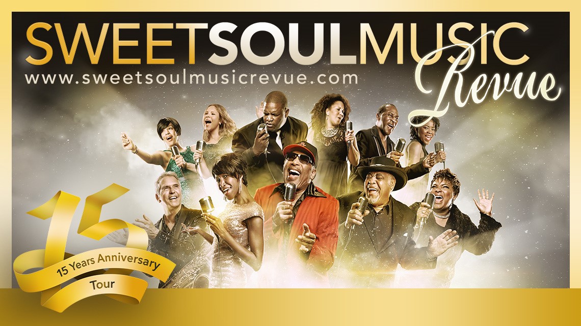 Sweet Soul Music Revue am 23. März 2024 im Capitol Mannheim