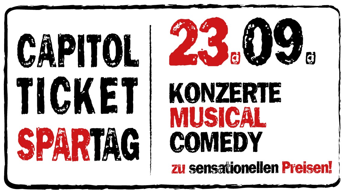 Capitol Ticket Spartag am 23. September 2022 im Capitol Mannheim