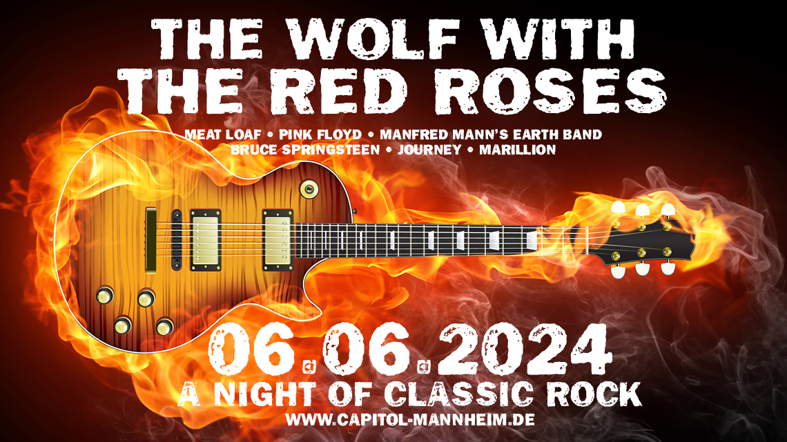 The Wolf with the Red Roses am 06. Juni 2024 im Capitol Mannheim